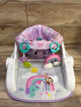 Bright Starts Learn-to-Sit 2-Position Floor Seat in Purple Paradise