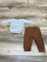 Dreamgro 2pc Mini Dude Bodysuit & Pants Green sz 3-6m