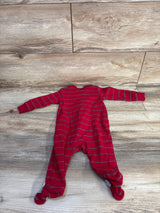 Just One You Striped Love You More Sleeper Red sz 6m