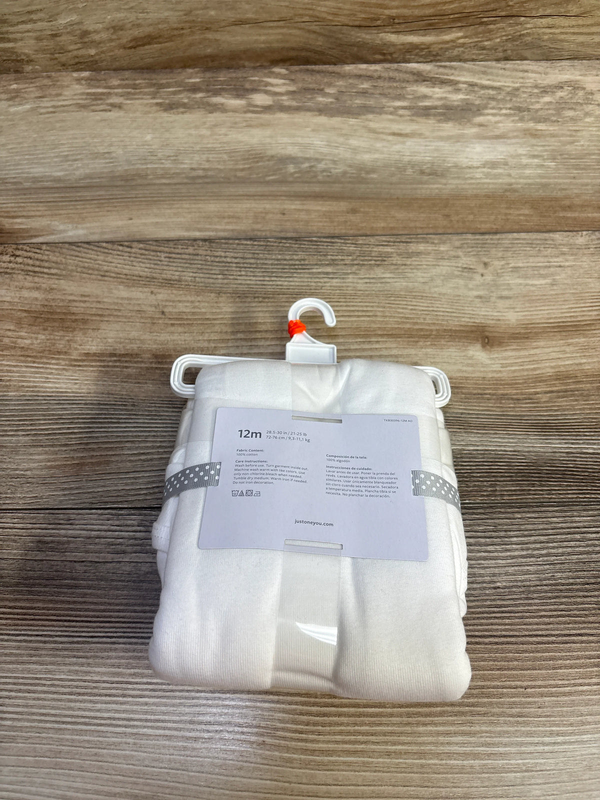 NEW Just One You 4pk Bodysuit White sz 12m