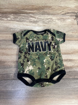 Tiny Trooper American Navy Shirt Green sz 0-3m