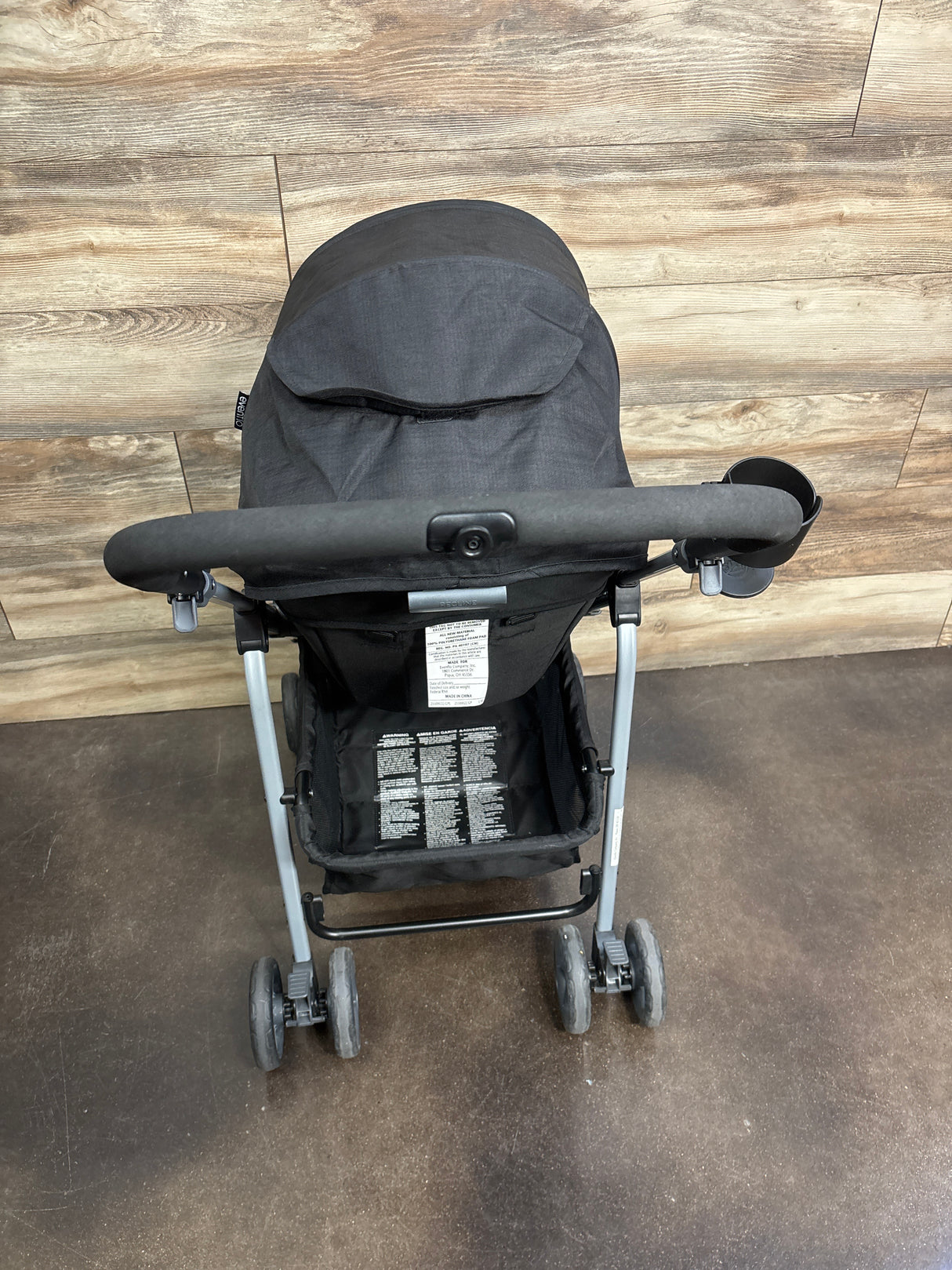 Evenflo Reversi Reversible Lightweight Stroller in Altair Black