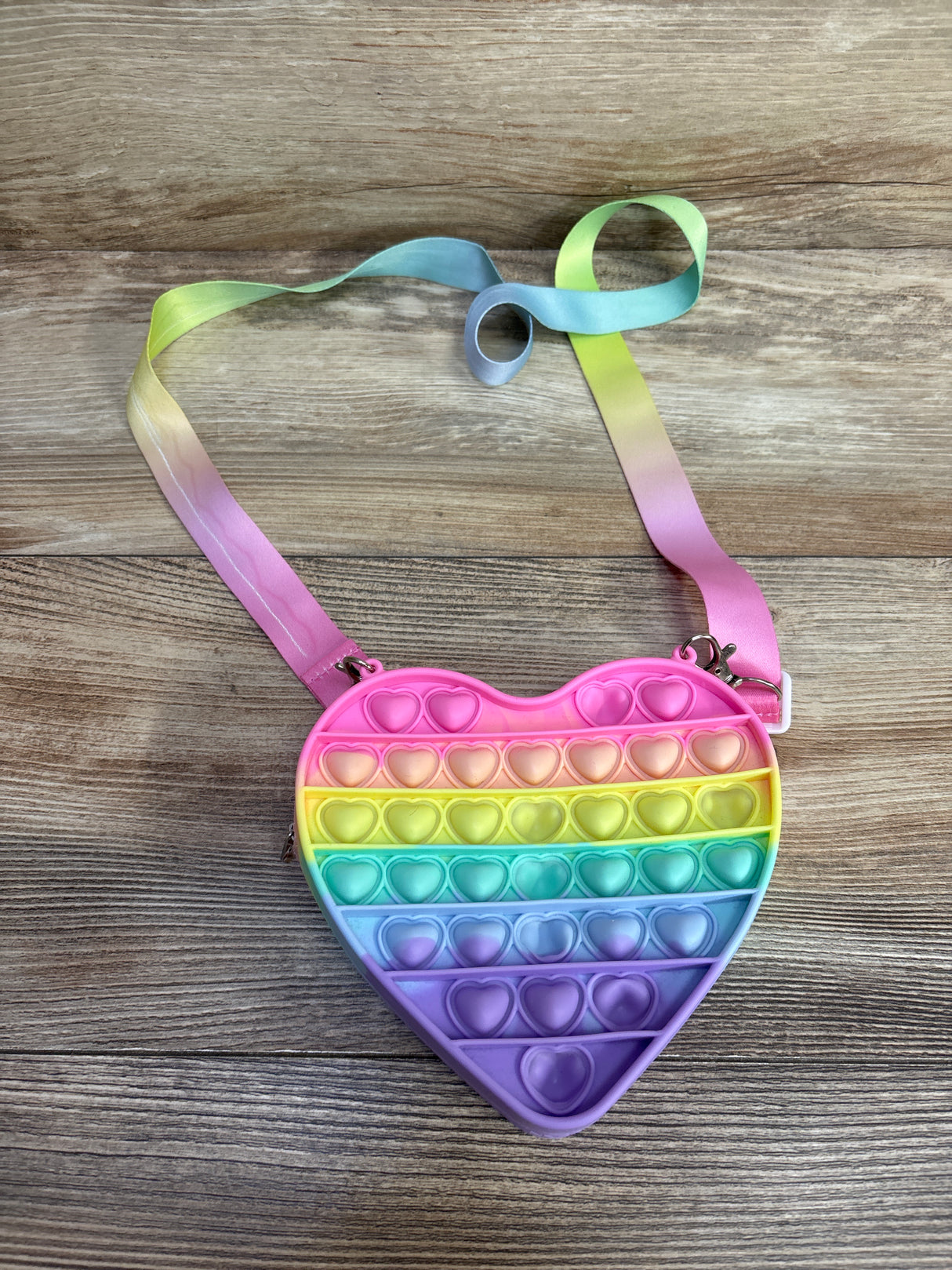 Heart Pop It Crossbody Bag
