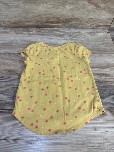 Cat & Jack Floral Shirt Yellow sz 3T - Me n Mommy To Be