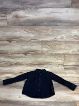 Children's Place Chambray Button Up Shirt Black sz 3T