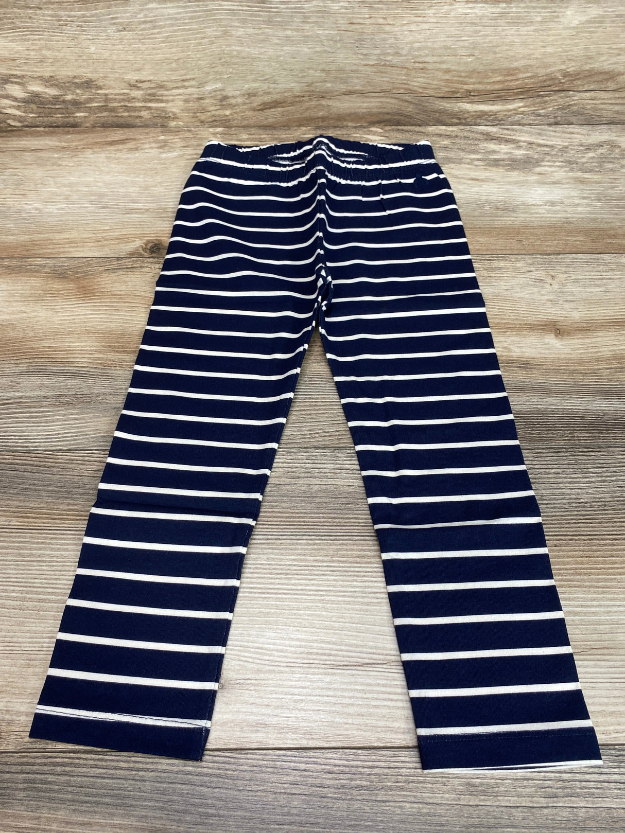 NEW Baby Gap Striped Navy Leggings sz 3T