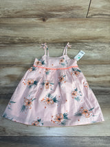 NEW OshKosh Floral Tank Dress Pink sz 2T
