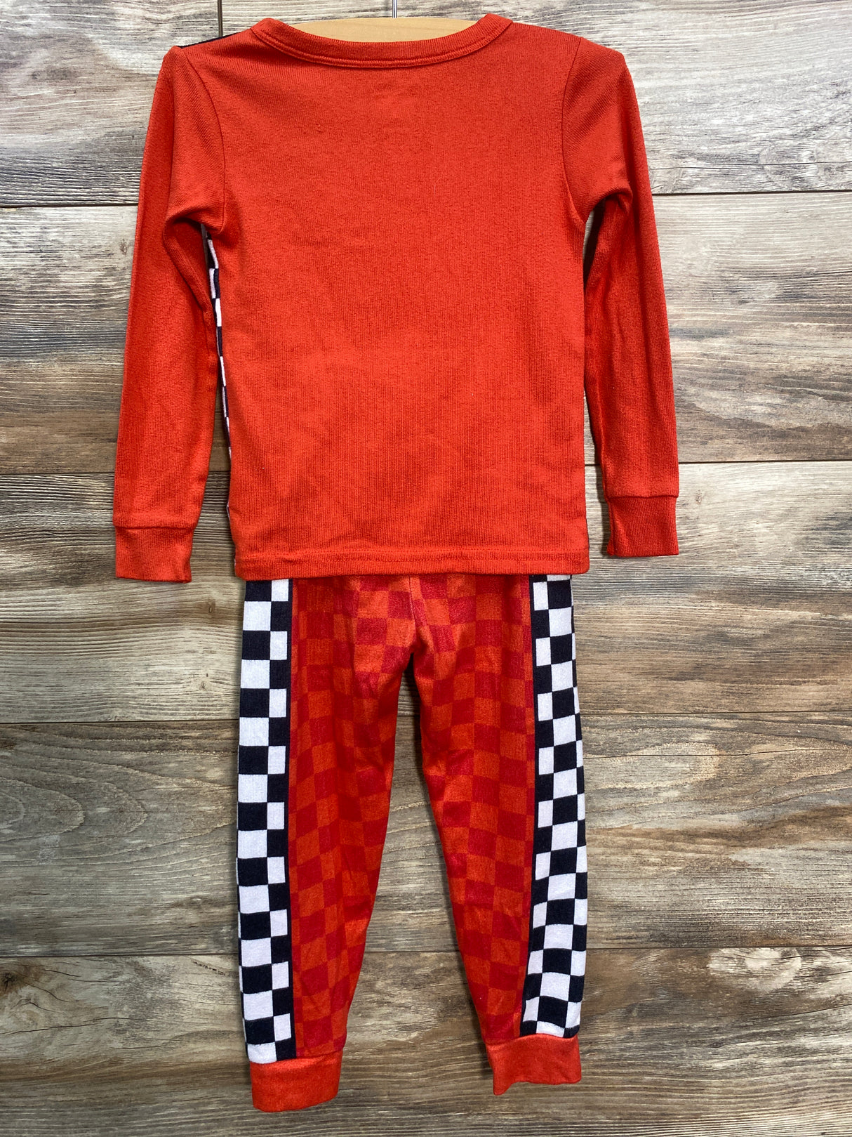 Disney Pixar 2pc Lighting McQueen Pajama Set Red sz 5T