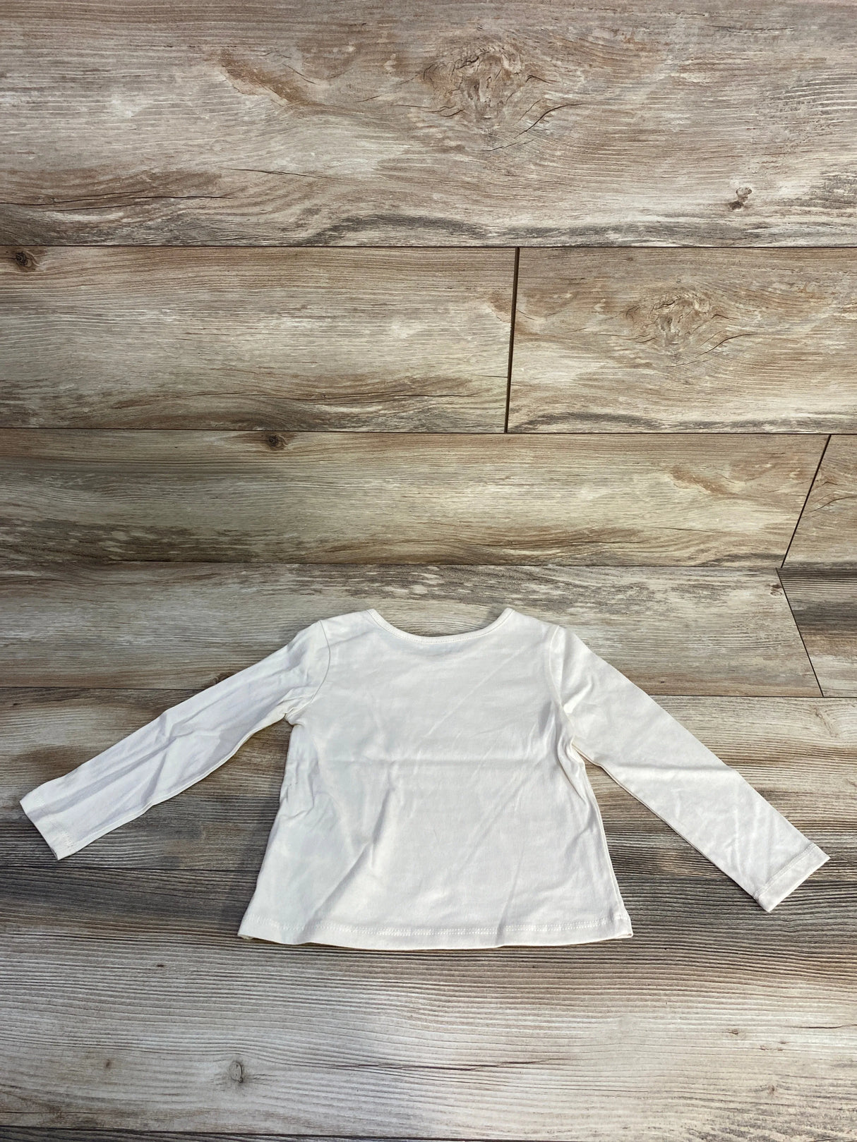 Lucky Brand Floral Long Sleeve Shirt Cream sz 3T