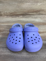 Crocs Classic Lined Clogs Purple sz 9c