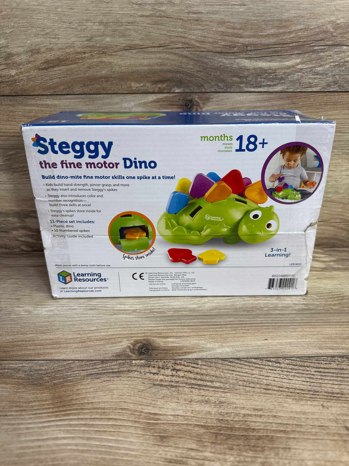 Learning Resources Steggy the Fine Motor Dino