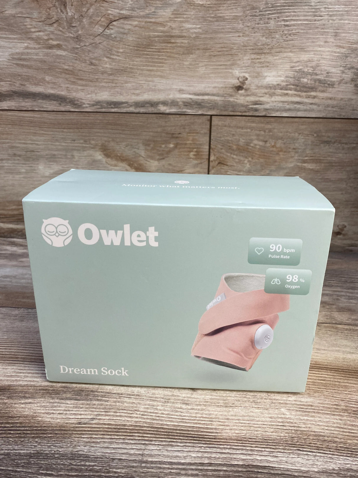 Owlet Dream Sock Smart Baby Monitor - Pink