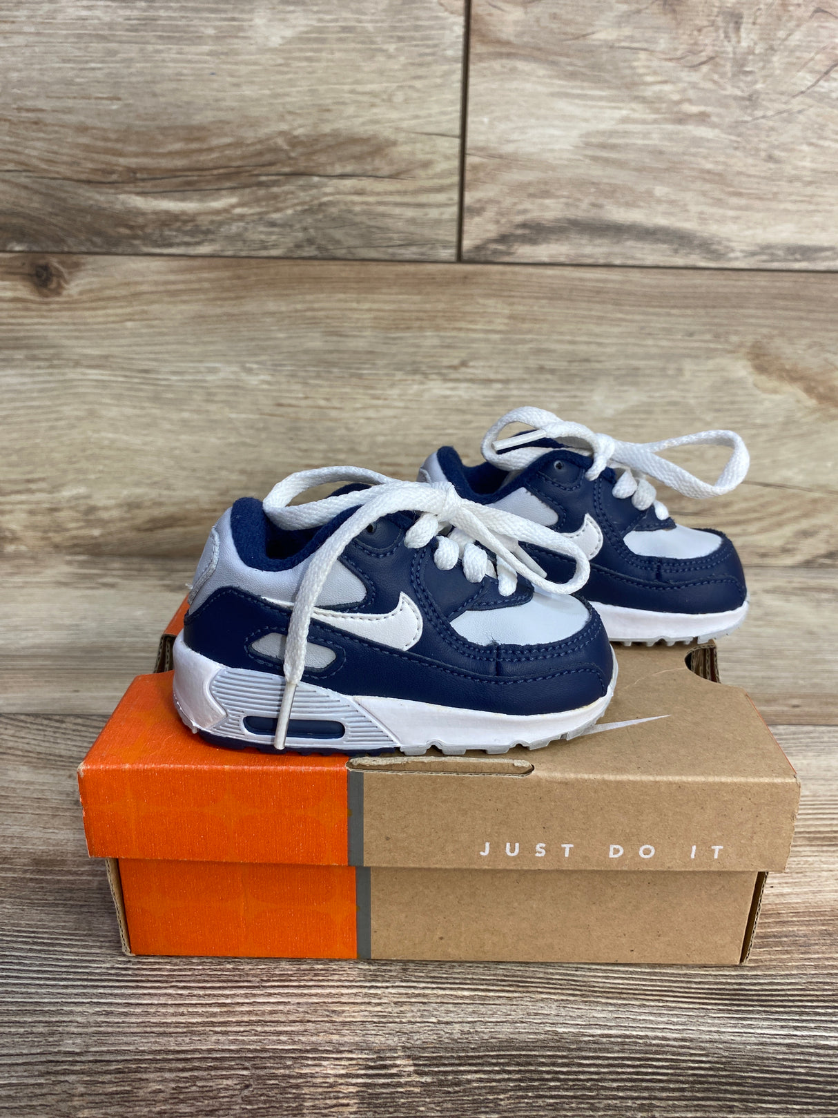 NEW Air Max 90 TD 'Midnight Navy' Sneakers sz 3c
