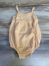 Grayson Collective Bubble Romper Orange sz 12m - Me n Mommy To Be