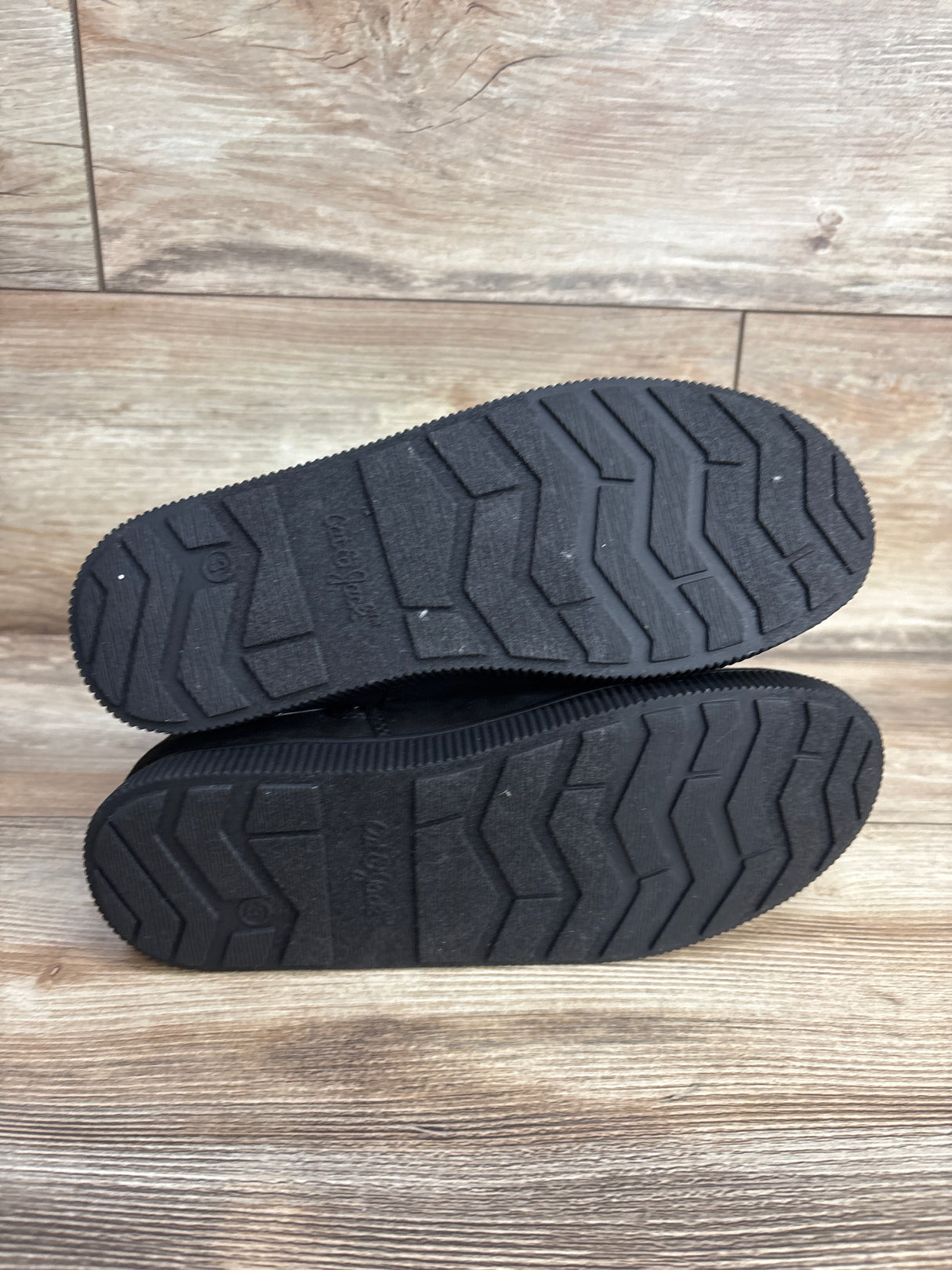 NEW Cat & Jack Holland Shearling Style Boots Black sz 3Y