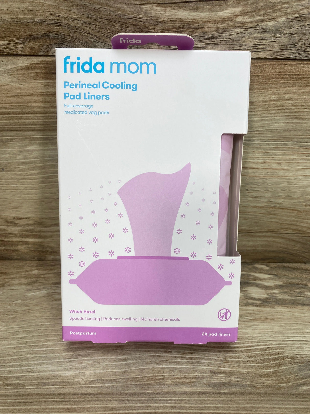 NEW Frida Mom Perineal Witch Hazel Cooling Pad Liners - 24ct