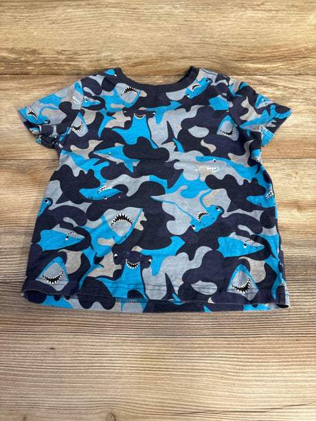 Tommy Bahama Shark Shirt Navy 5T - Me n Mommy To Be