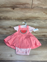 NEW Just One You 2pc Watermelon Skirtall & Bodysuit Set Pink sz 3m