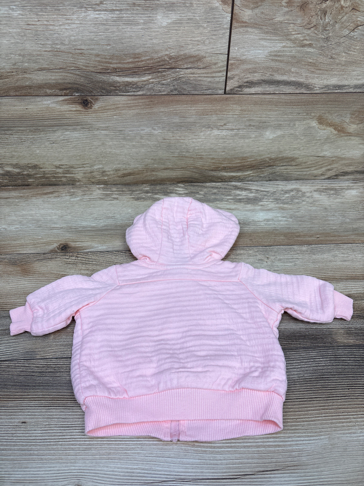 Disney Baby Embroidered Minnie Mouse Full-Zip Jacket Pink sz Newborn