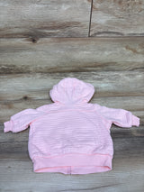 Disney Baby Embroidered Minnie Mouse Full-Zip Jacket Pink sz Newborn