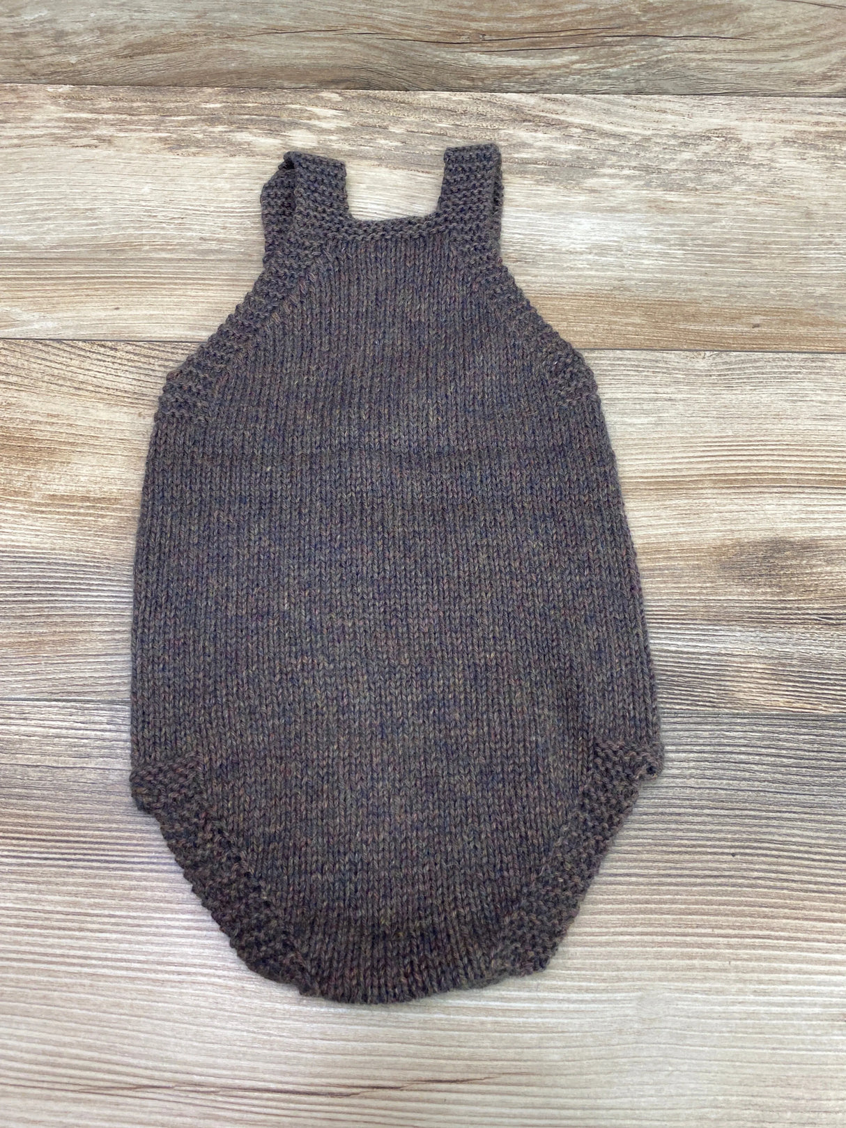 Knit Romper Brown sz 6-9m