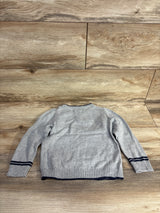 Janie & Jack PEANUTS Snoopy Sweater Grey sz 3T