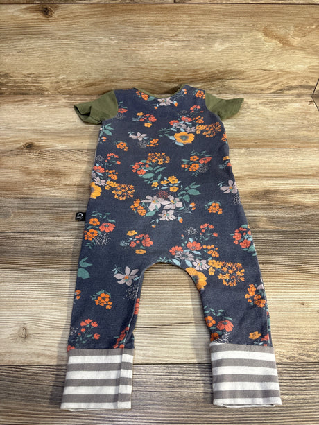 Rags Floral Romper Green sz 12-18m - Me n Mommy To Be