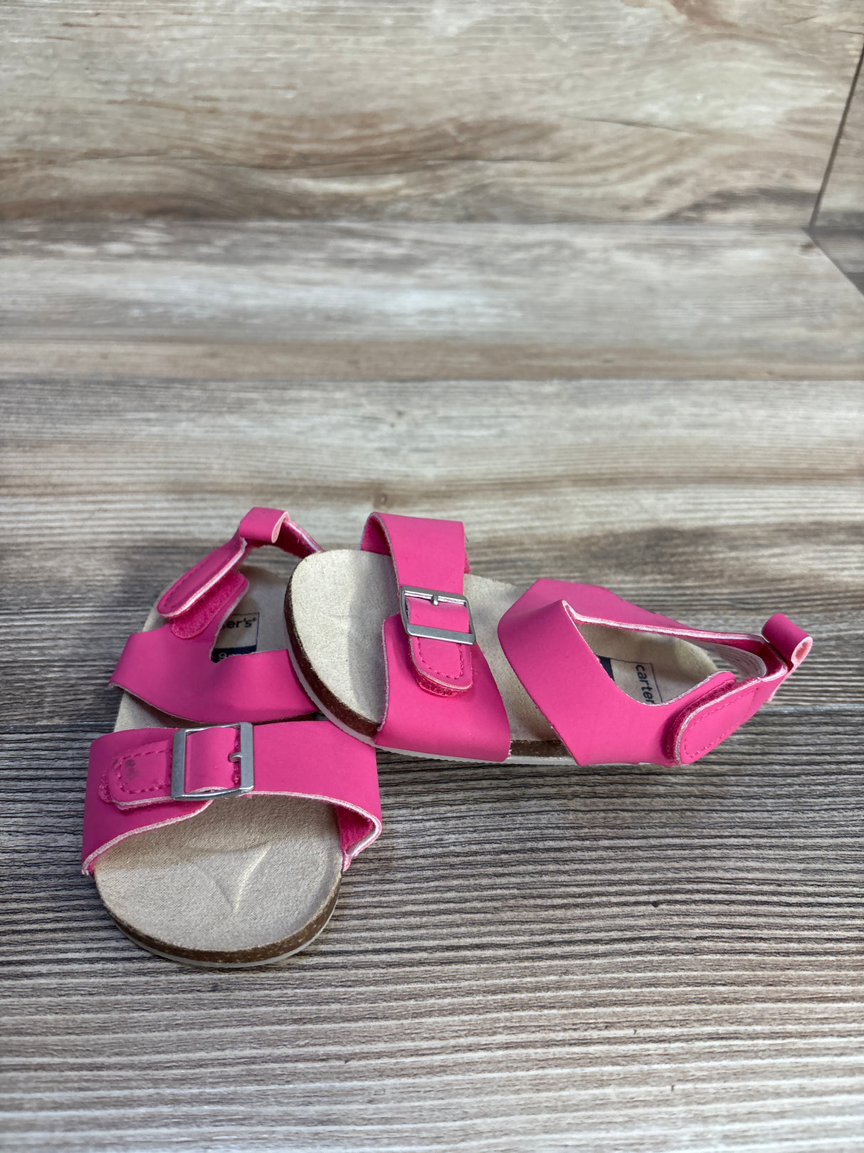 Carter's Buckle Strap Sandals Pink sz 3c