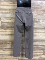 NEW Three Seasons Maternity Straight Leg Woven Dress Pants Grey sz Small