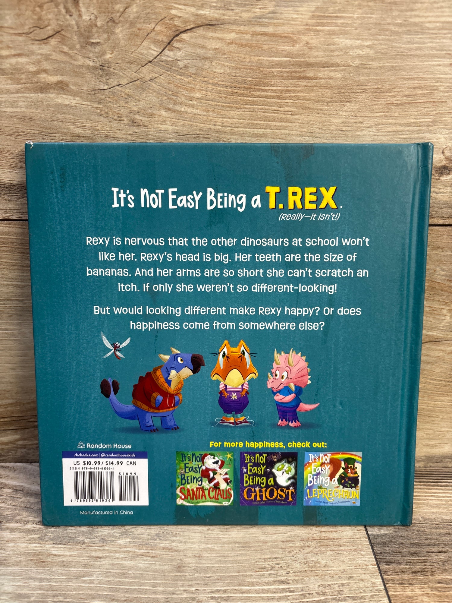 It's Not Easy Being a T. Rex Hardcover Book