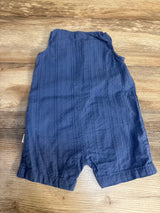 Carter's Textured Tank Romper Blue sz 12m