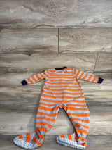Simple Joys Striped I'm Not Sleepy Blanket Sleeper Orange sz 18m