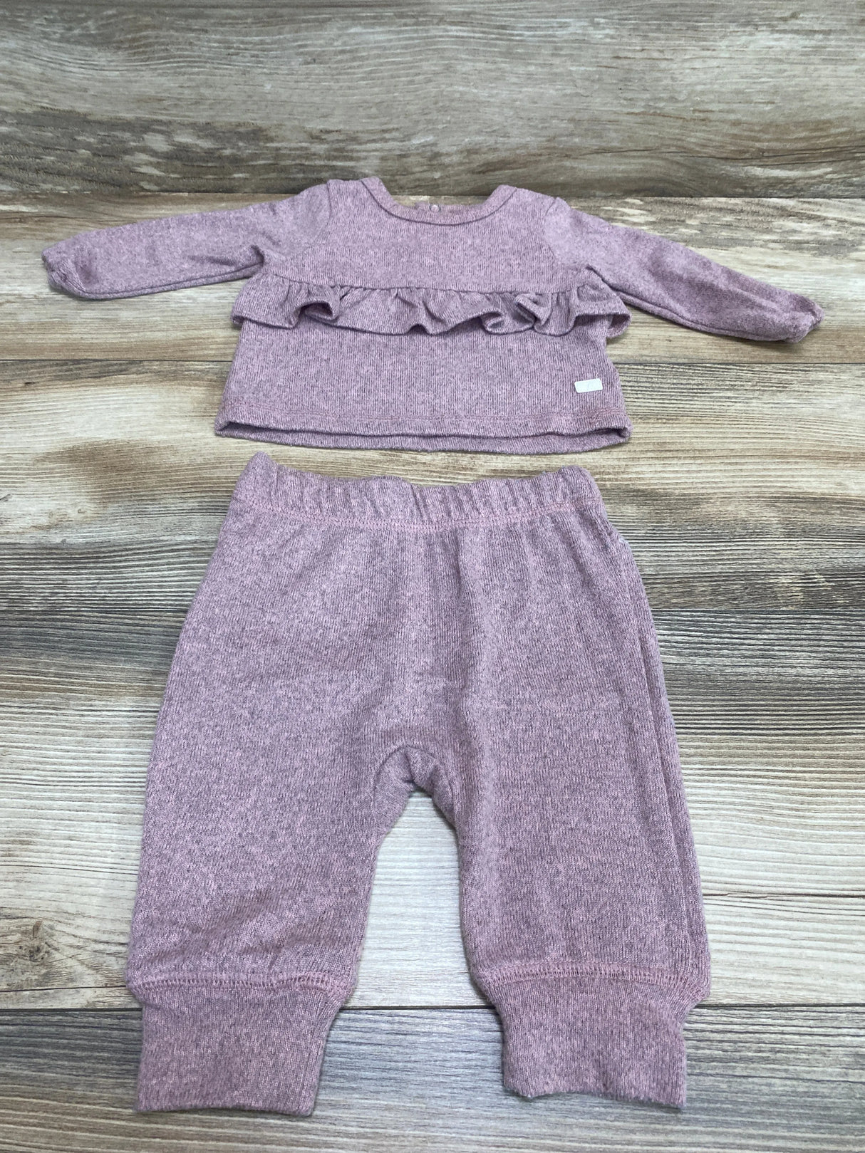 7 For All Mankind 2pc Shirt & Pants Pink sz 0-3m