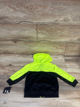NEW Under Armour Hooded Full Zip Jacket Lime sz 12m