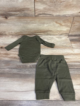 Nike 2pc Bodysuit & Pants Set Green sz 3m