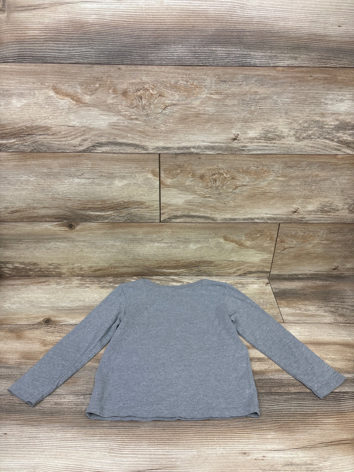 Cat & Jack Long Sleeve Shirt Grey sz 5T