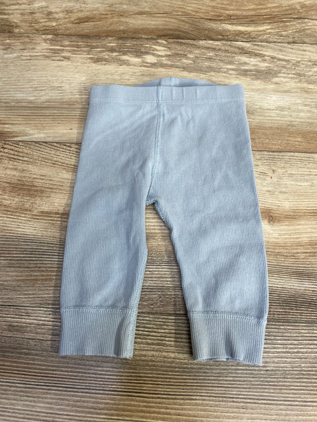 Hanna Andersson Ribbed Leggings Blue sz 6-12m - Me n Mommy To Be