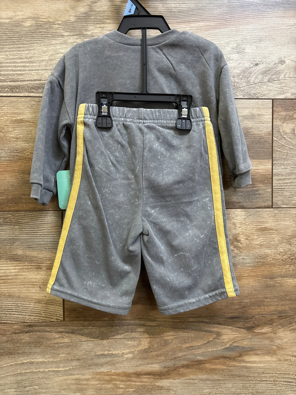 NEW Disney Baby Winnie The Pooh 2pc Sweatshirt & Joggers Set Grey sz 3/6m