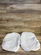 Biloban 2pk Waterproof Quilted Bassinet Mattress Pad Cover