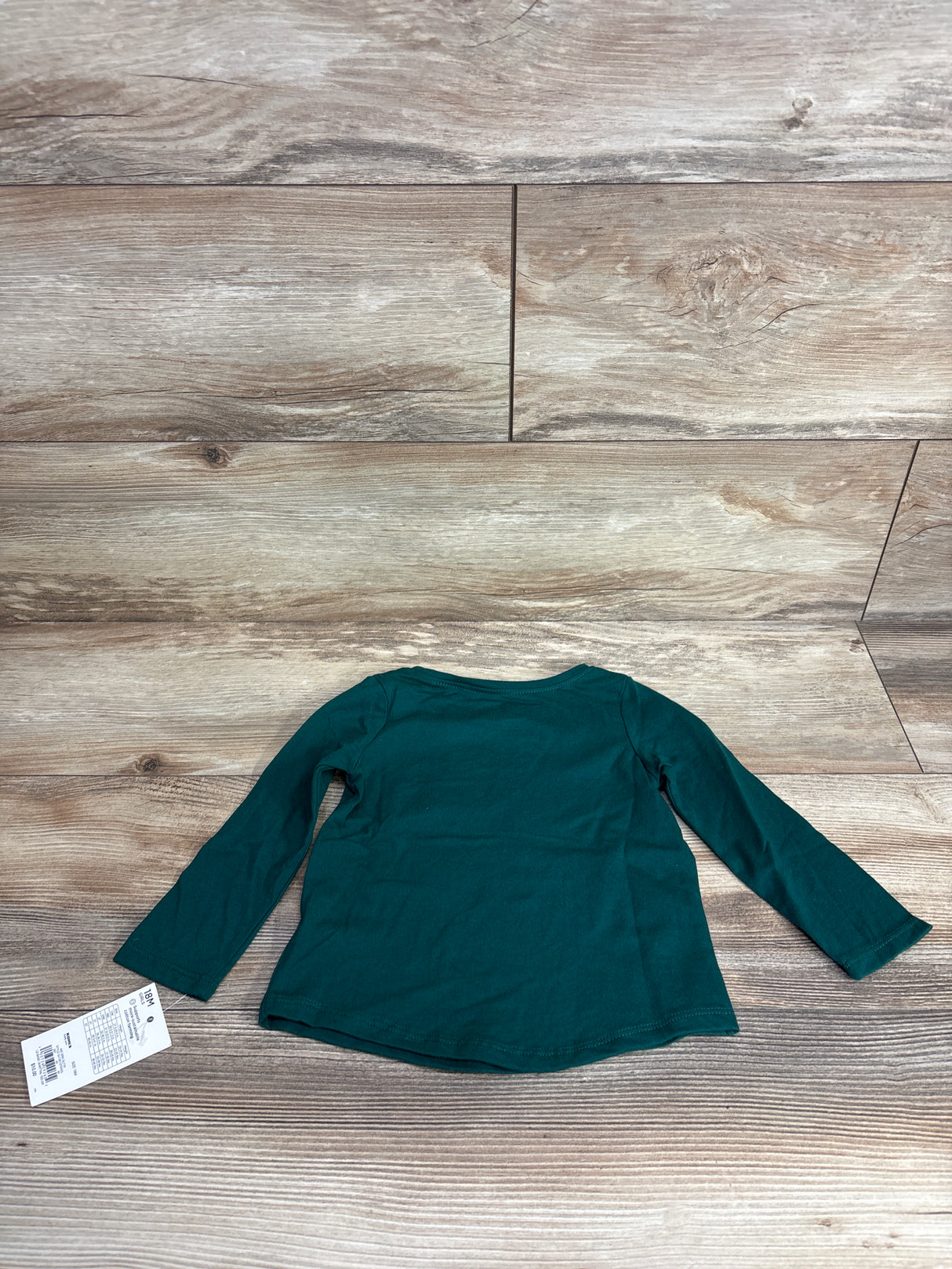 NEW Jumping Beans Christmas Unicorn Shirt Emerald sz 18m