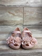 Mini Melissa Ultragirl Springtime Ballet Flats in Pearly Pink sz 5c