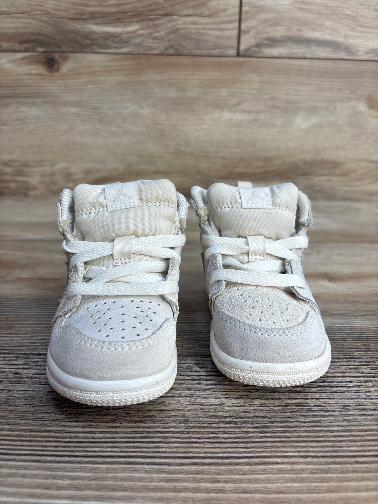 Air Jordan 1 Mid SE Craft TD 'Pale Ivory' Sneakers sz 5c