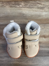WateLves Wide Barefoot Winter High Top Shoes, Beige sz 8c