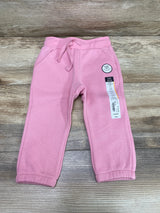 NEW Okie Dokie Sea Pink Jogger Pant sz 12m