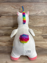 iPlay iLearn Bouncy Pals Hopping Unicorn White