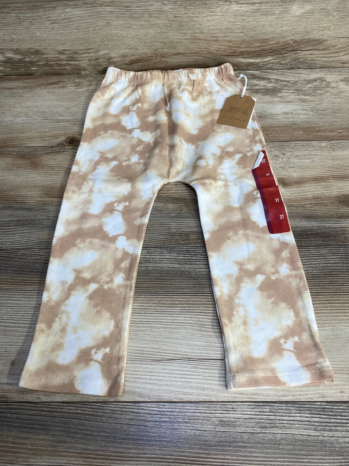 NEW Grayson Collective Tie-Dye Pants Brown sz 3T