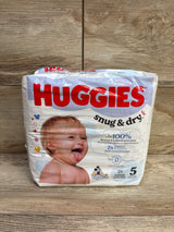 NEW Huggies Snug & Dry Diapers Size 5 25ct