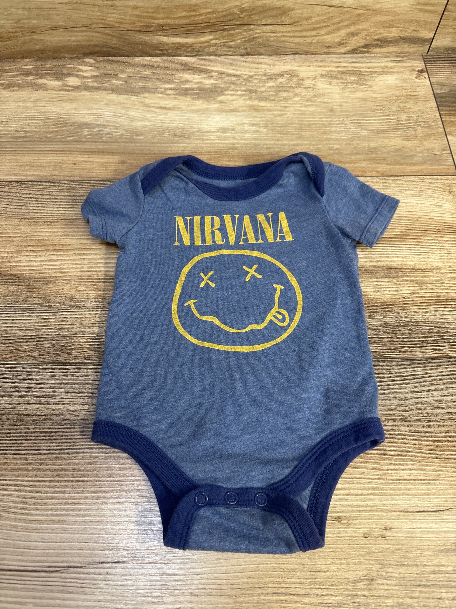 Nirvana Bodysuit Blue sz 3/6m