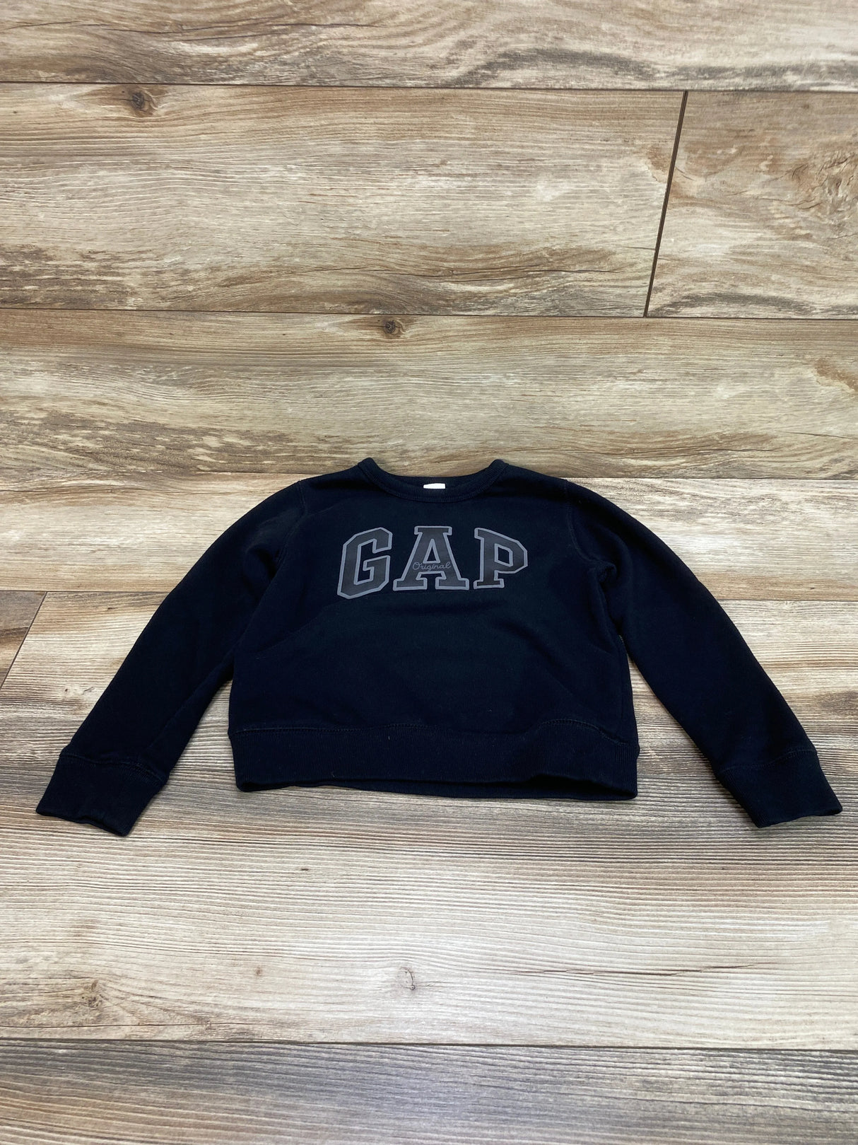 Baby Gap Logo Sweatshirt Black sz 5T