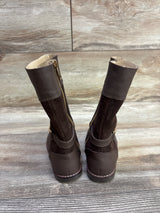 Janie & Jack Riding Boots Brown sz 8c